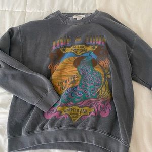 live & love urban outfitters sweater